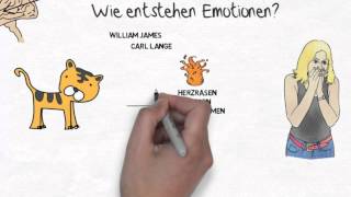 ichkurs Emotionen erkennen JamesLangeTheorie der Emotion [upl. by Crispa]