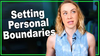 How Do I Set Boundaries with People [upl. by Eirod]