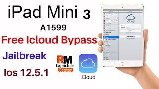 Ipad Mini 3 A1599 Jailbreak  Free Icloud Unlock  OnOff Fix [upl. by Kurtis348]