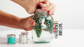 Simple DIY Snow Globes  Welcome to Nanas [upl. by Meadow]