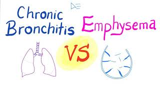 Emphysema vs Bronchitis [upl. by Kelton217]