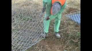 Gabion Installation Video [upl. by Byers692]