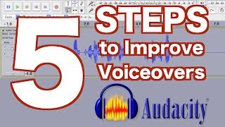 5 STEPS to Improve Your VOICEOVER in Audacity [upl. by Bigler964]