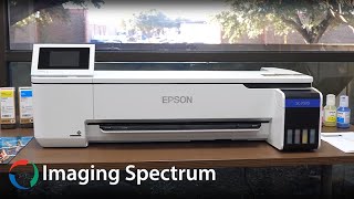 Epson F570 24quot DyeSublimation Printer [upl. by Frech]