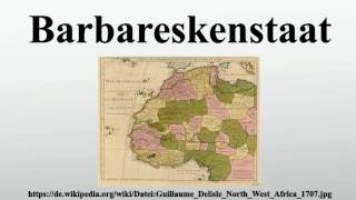 Barbareskenstaat [upl. by Yarised]