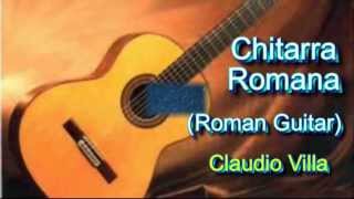 Chitarra Romana Roman Guitar  Claudio Villa Subt Italian amp English [upl. by Hersch]