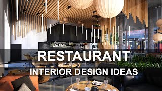 10 brilliant restaurant interior design ideas [upl. by Eillim911]