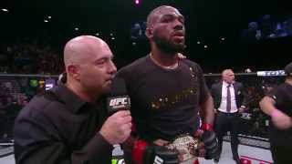 UFC 182 Jon Jones Octagon Interview [upl. by Hidie]