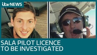 Emiliano Sala pilot plane licence to be investigated  ITV News [upl. by Kellia754]