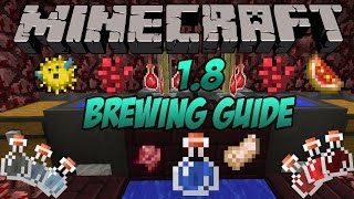 Minecraft 110 Brewing  How to Make Every Potion in Minecraft [upl. by Alberik]