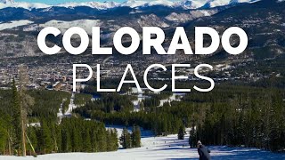 10 Best Places to Visit in Colorado  Travel Video [upl. by Darsey]