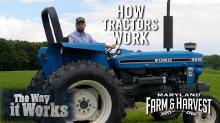 How Tractors Work  The Basics  Maryland Farm amp Harvest [upl. by Nylde]