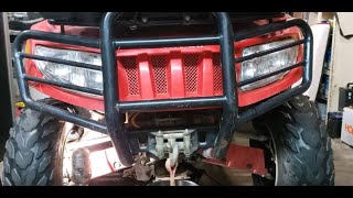 Arctic Cat ATV Tuneup Inspection amp How To Tips Differential Oil Change Free Service Manuals [upl. by Grannias]