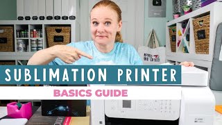 How To Use A Sublimation Printer Your Guide to Software and More [upl. by Suidaht]