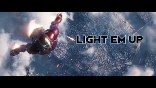 MV Avengers Infinity War  Light Em Up [upl. by Lleddaw]