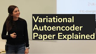 Variational Autoencoder AutoEncoding Variational Bayes  AISC Foundational [upl. by Oidivo]