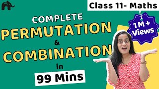 Permutation and Combination Class 11  Permutations Combinations  Chapter 7 Maths CBSE [upl. by Spoor]