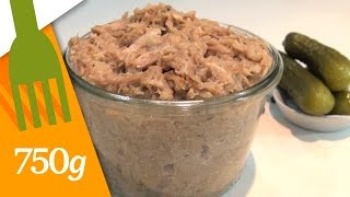 Recette des Rillettes de porc maison  750g [upl. by Appleby]