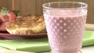 How to Make Strawberry Smoothies  Smoothie Recipes  Allrecipescom [upl. by Seigler814]