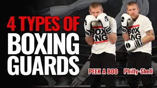 4 Styles of Boxing Stances and Guards [upl. by Noremac]