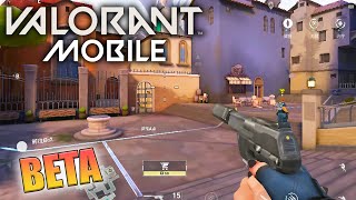 Valorant Mobile BETA Gameplay Part 1 iOS Android [upl. by Torie]