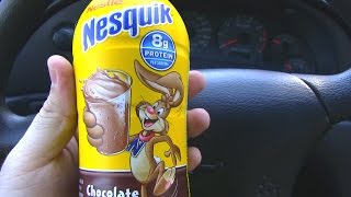 Nesquik Milk Chocolate Flavor Drink Review [upl. by Pax]