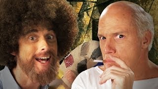 Bob Ross vs Pablo Picasso Epic Rap Battles of History [upl. by Raskind]