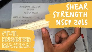 Shear Strength – The Basics NSCP 2015 – Reinforced Concrete Design TAGALOG [upl. by Atcliffe]