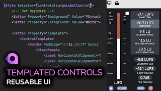 005 Avalonia UI  Templated Controls [upl. by Eislel]