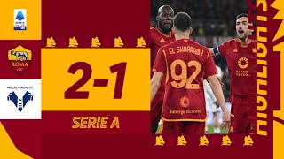 Roma 21 Verona  Serie A Highlights 202324 [upl. by Lauro]