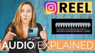 How to Edit AUDIO in Instagram Reels 2023 [upl. by Notsae657]