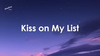 Daryl Hall amp John Oates  Kiss on My List Lyrics [upl. by Anama881]