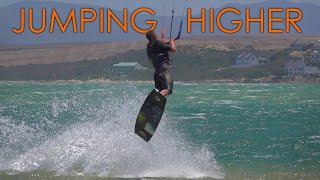 Jumping Higher Kiteboard Tutorial inc landing heli loops launching conditions amp safety [upl. by Asial84]