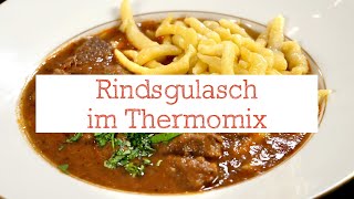 Rindsgulasch im Thermomix [upl. by Verna]