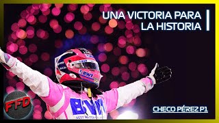 La PRIMERA VICTORIA de CHECO PÉREZ F1FD  La Mejor Narración GP de SAKHIR  PÉREZ MERECE QUEDARSE [upl. by Silda]