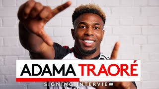 TRAORÉ TIME  quotHungry To Get Goingquot  Signing Interview [upl. by Anairo183]