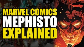 Marvel Comics Mephisto Explained  Comics Explained [upl. by Apicella631]