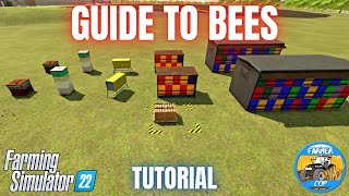 GUIDE TO BEES  Farming Simulator 22 [upl. by Worrad]