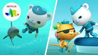 Best of Captain Barnacles Bear 🐻‍❄️ Octonauts  Netflix Jr [upl. by Asilram]