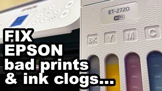 EPSON Ecotank Sublimation Printer Problems amp Fixes [upl. by Shiekh]