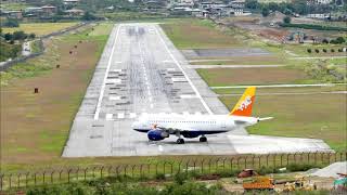 Landing at Paro Airport Bhutan in 4K [upl. by Ivon224]