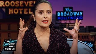 Salma Hayek Pinault Agrees with One Thing Donald Trump Said [upl. by Tess]