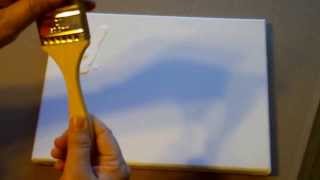 How To Gesso A Canvas For Oil Painting [upl. by Ameluz]