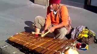 Amazing Street Xylophone Playing [upl. by Brodeur]