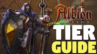 Albion Online  Armor amp Weapon Tier Progression  Beginners Guide  New Player Tutorial  MMORPG [upl. by Hsaniva]