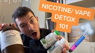 Nicotine Detox Best Supplements [upl. by Ynohtnaluap]