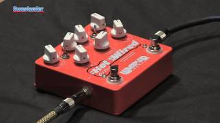 Wampler Pedals Hot Wired V2 Overdrive Pedal Demo  Sweetwater Sound [upl. by Naliorf595]