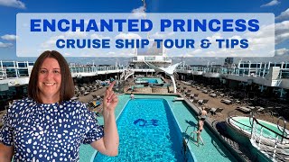 Enchanted Princess Cruise Ship Tour [upl. by Colt]