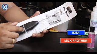 IKEA MILK FROTHER Review amp Battery Installation [upl. by Abrams367]