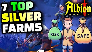 Albion Online  7 BEST and WORST Silver Farms [upl. by Beesley]